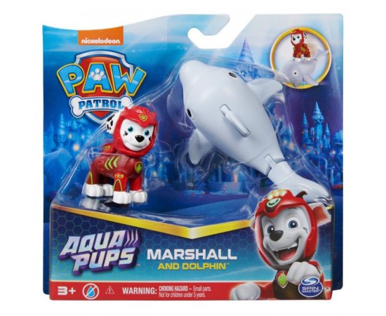 SPIN MASTER PAW PATROL AQUA VODNI KAMARATI MARSHALL