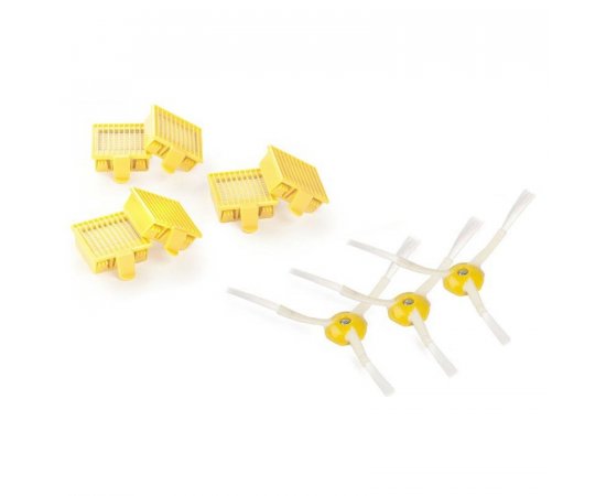 I ROBOT ROOMBA - 700 - 3PACK HEPA FILTERS AND 3 PACK SIDE BRUSH 21986 I ROBOT ROOMBA - 700 - 3PACK HEPA FILTERS AND 3 PACK SIDE BRUSH 21986