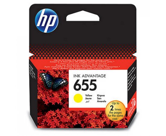HP 655 YELLOW