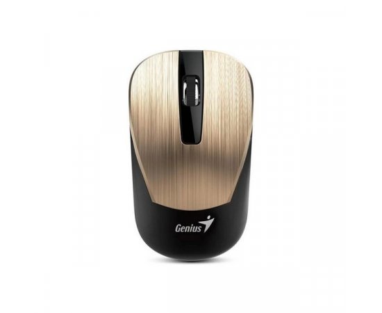 GENIUS NX-7015, 1600 DPI, 2.4GHZ, OPTICKA, 3TL., BEZDROTOVA, USB, ZLATA, AA