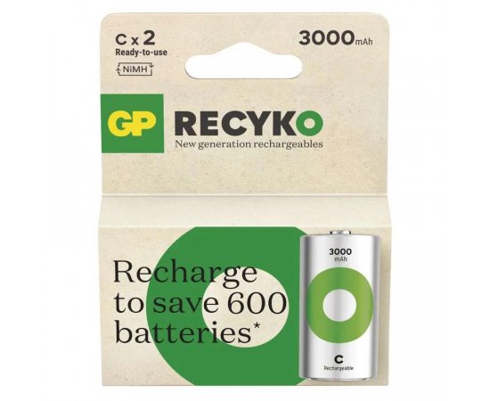 GP NABIJACIA BATERIA RECYKO 3000 C (HR14) 2PP, B2533