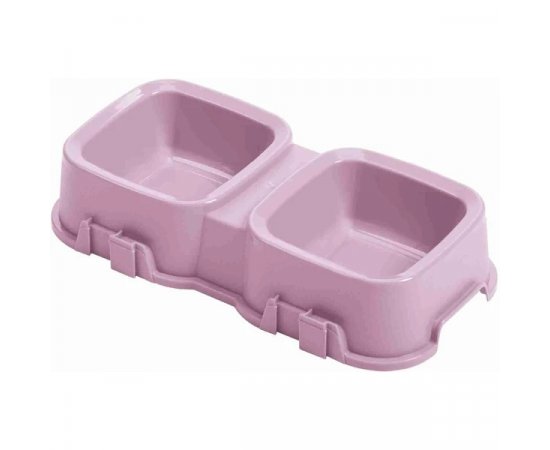 TONTARELLI MISKA PET DVOJITA 2X0,5L FIALOVA, 8144633681