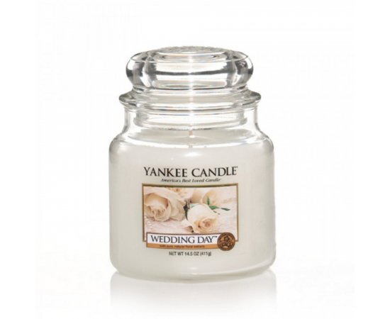 YANKEE CANDLE 114438 WEDDING DAY STREDNA SVIECKA 411G