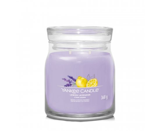 YANKEE CANDLE 1630004E SIGNATURE LEMON LAVENDER 368G