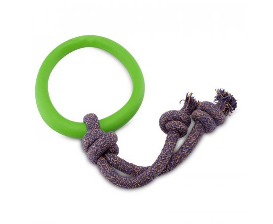 BECOHOOP S LANOM OBRUC Z PRIRODNEJ GUMY NA LANE, L, ZELENA