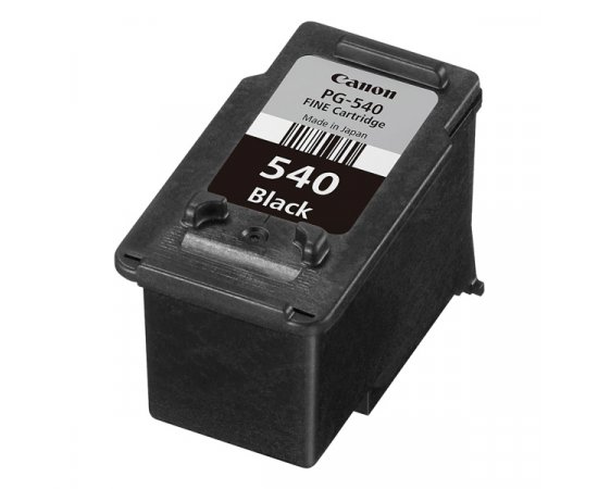 CANON ORIGINAL INK PG540, BLACK, 180STR., 5225B001,PIXMA MG2150, MG3150, MG4150, MX375, MX435, MX515