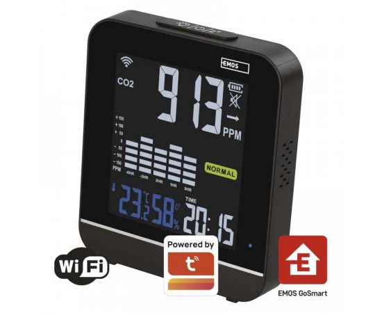EMOS E30300 GOSMART MONITOR KVALITY OVZDUSIA E30300