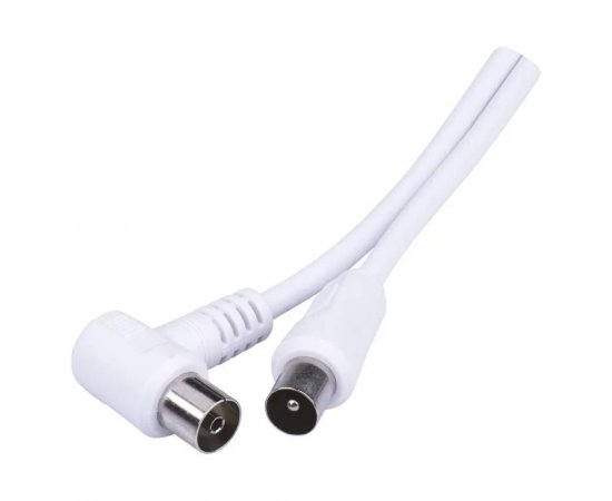 EMOS S30210 ANTENNY KOAXIALNY KABEL TIENENY 2,5M – UHLOVA VIDLICA
