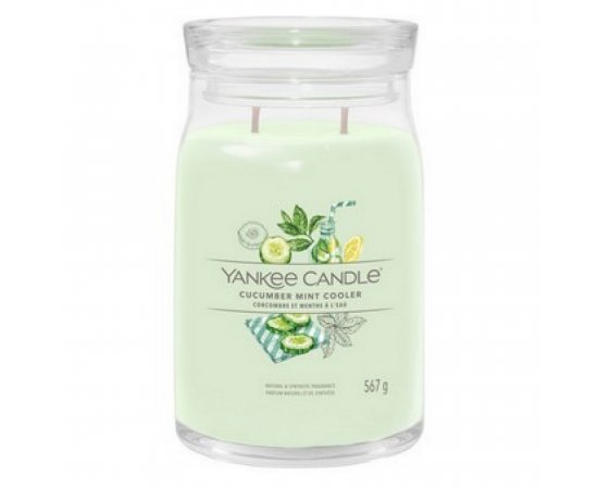 YANKEE CANDLE SIGNATURE CUCUMBER MINT COOLER 567 G