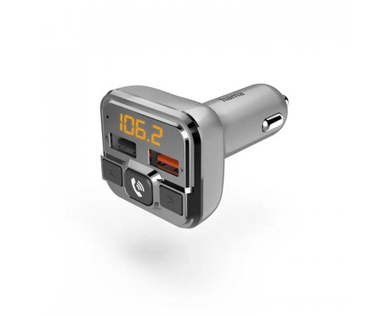 HAMA 201631 BLUETOOTH FM TRANSMITTER PRE AUTORADIO, 2X USB PORT, MSD