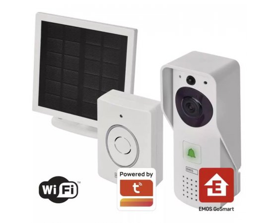 EMOS H4030 GOSMART VIDEOZVONCEK IP-09D DC BATERIOVY