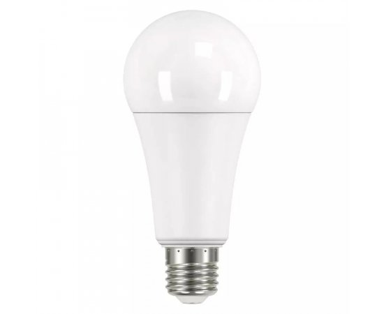 EMOS ZQ5173 LED ZIAROVKA CLASSIC A67/E27/17 W (120 W)/1 900 LM/TEPLA BIELA