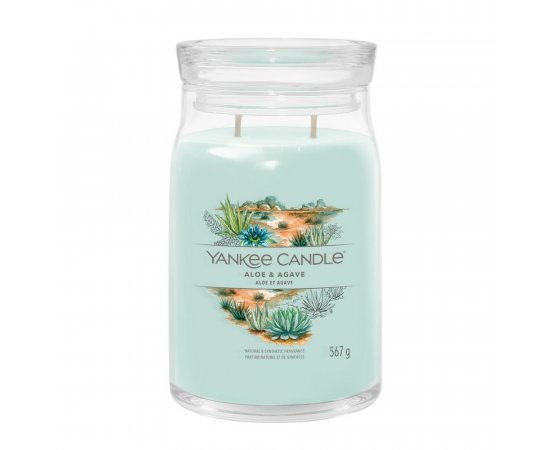 YANKEE CANDLE 1749343E SIG SVIECKA VELKA ALOE &amp; AGAVE
