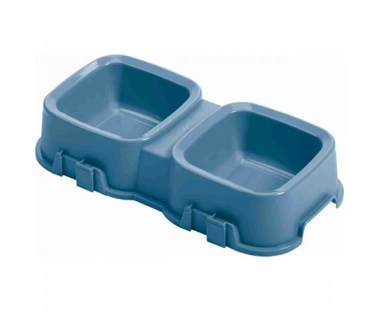 TONTARELLI MISKA PET DVOJITA 2X0,5L MODRA, 8144633704