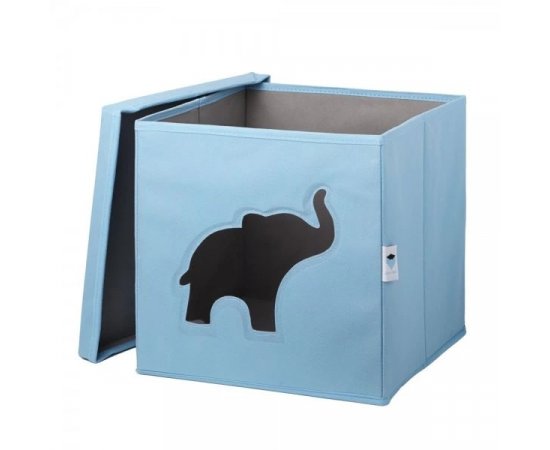 LOVE IT STORE IT ULOZNY BOX NA HRACKY S KRYTOM A OKIENKOM - SLON, LI-750046