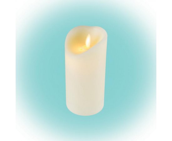 HOME BY SOMOGYI CMW 16 LED VOSKOVA SVIECKA S PLAMENOVYM EFEKTOM, 1 ZLTA LED