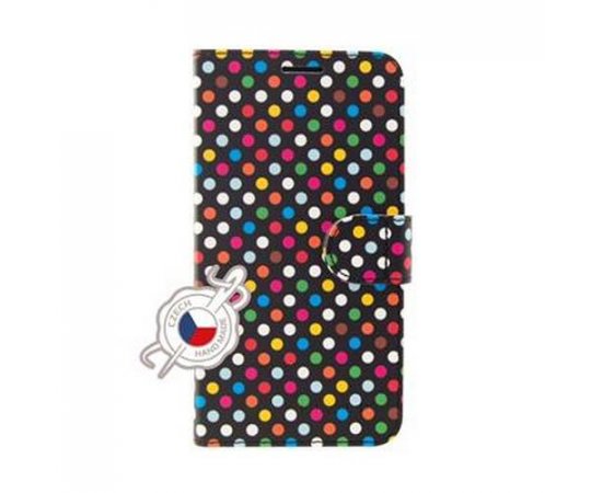 FIXED FIXFIT-427-RAD PRE APPLE IPHONE 11 PRO MAX PUZDRO TYPU KNIHA FIT, MOTIV RAINBOW DOTS