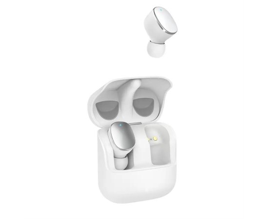 HAMA 184109 BLUETOOTH SLUCHADLA SPIRIT PURE, STUPLE, NABIJACIE PUZDRO, BIELE