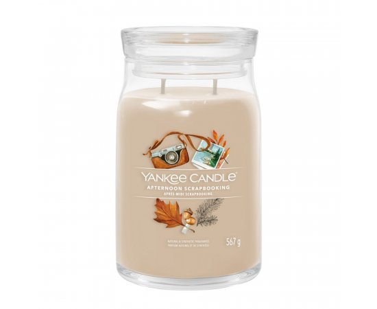 YANKEE CANDLE 1759264E AFTERNOON SCRAPBOOKING SIG SVIECKA VELKA