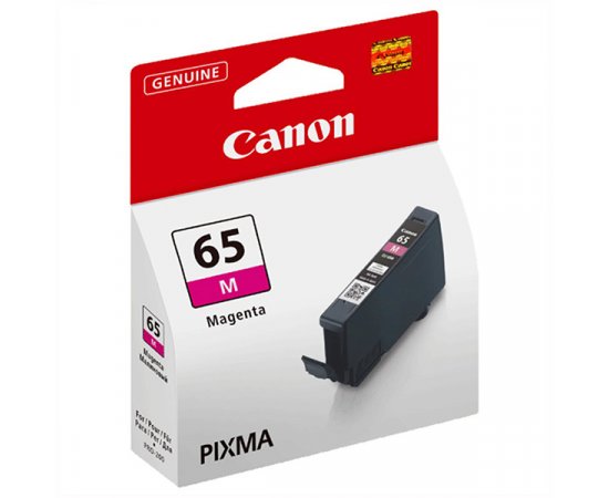 CANON ORIGINAL INK CLI-65 M, MAGENTA, 12.6ML, 4217C001, CANON PIXMA PRO-200, ICACLI65XXMG