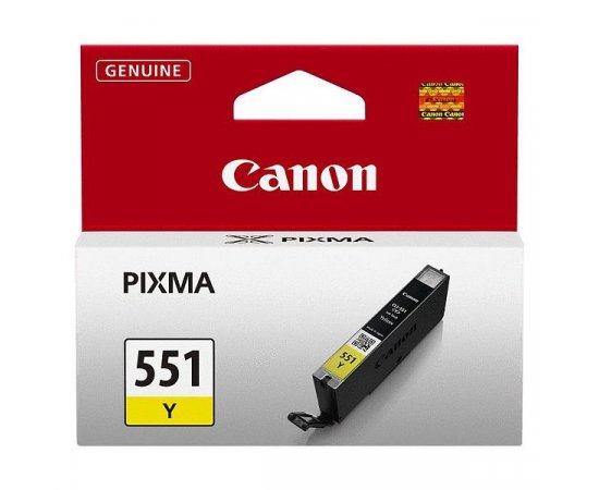 CANON CLI551Y XL ORIGINAL ATRAMENT, YELLOW, 11ML