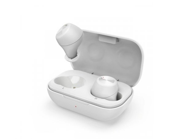THOMSON BLUETOOTH STUPLOVE SLUCHADLA WEAR7701, BEZDROTOVE, NABIJACIE PUZDRO, BIELE