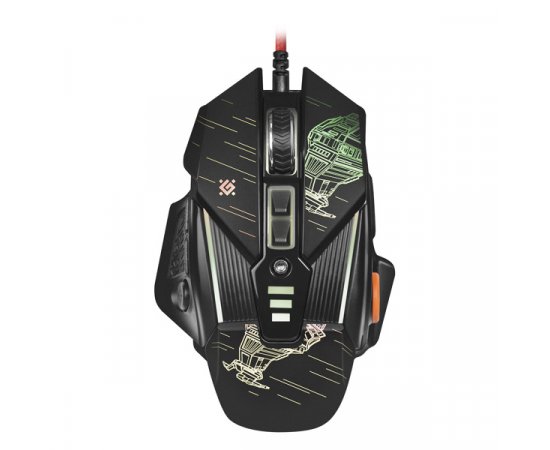 DEFENDER MYS DROTOVA, STARX GM-390L, CIERNA, OPTICKA, 3200DPI