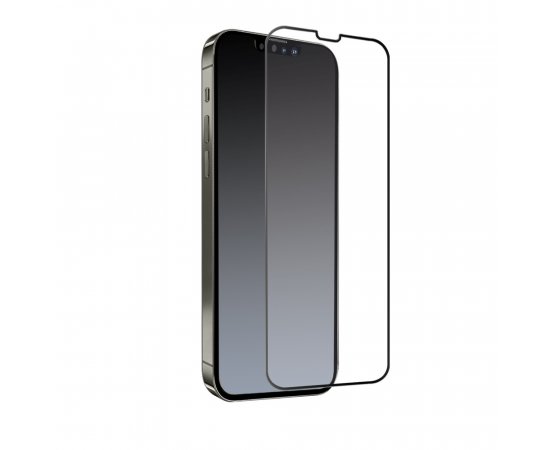 SBS - TVRDENE SKLO FULL COVER PRE IPHONE 14 PLUS/13 PRO MAX, CIERNA