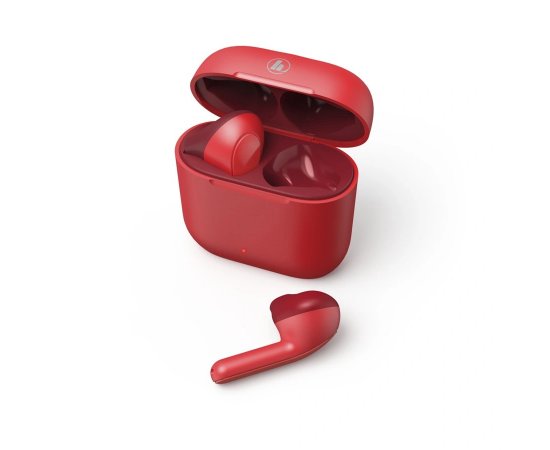 HAMA 184075 BLUETOOTH SLUCHADLA FREEDOM LIGHT, KOSTKY, NABIJACIE PUZDRO, CERVENE