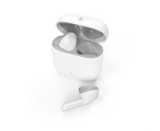 HAMA 184068 BLUETOOTH SLUCHADLA FREEDOM LIGHT, KOSTKY, NABIJACIE PUZDRO, BIELE
