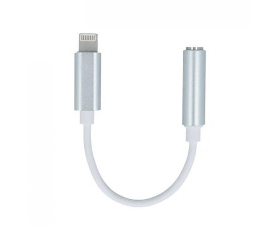 SETTY ADAPTER LIGHTNING - AUDIO JACK 3,5MM, BIELA (GSM112227)