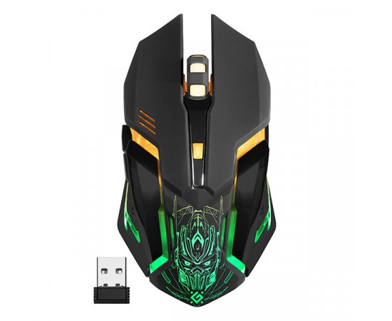 DEFENDER TRIGGER GM-934, MYS BEZDROTOVA, CIERNA, OPTICKA, 3200DPI