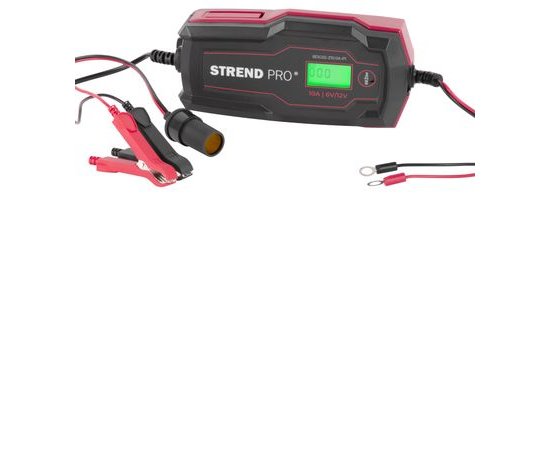 Nabíjačka Strend Pro BD02-Z10.0A-P1, 160W, 2A/10A, 6V/12V, IP65, LCD, na autobatérie