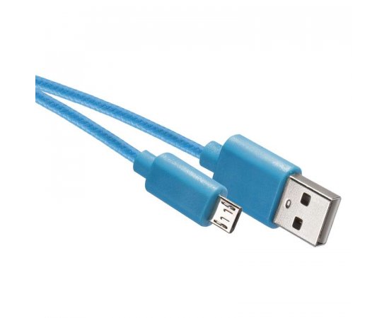 EMOS SM7006B TEXT. KABEL USB 2.0 A/M - MICRO B/M 1M MODRY