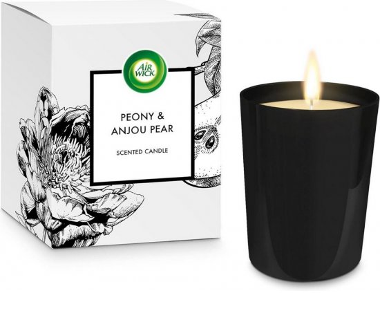 AIR WICK SVIECKA 220G PEONY &amp; ANJOU PEAR