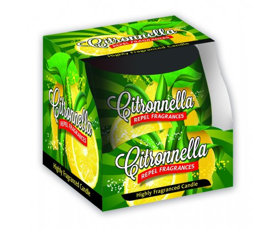 SANTO VONNA SVIECKA V SKLE 100G CITRONELLA