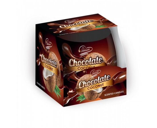SANTO VONNA SVIECKA V SKLE 100G CHOCOLATE COCONUT