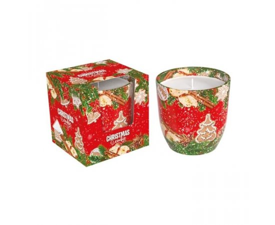 SANTO VONNA SVIECKA V SKLE 100G CHRISTMAS COOKIE