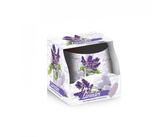 SANTO VONNA SVIECKA V SKLE 100G LAVENDER PROVENCE FIELDS