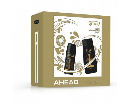 STR8 AHEAD DEO SPREJ 150ML + SPRCHOVY GEL 250ML