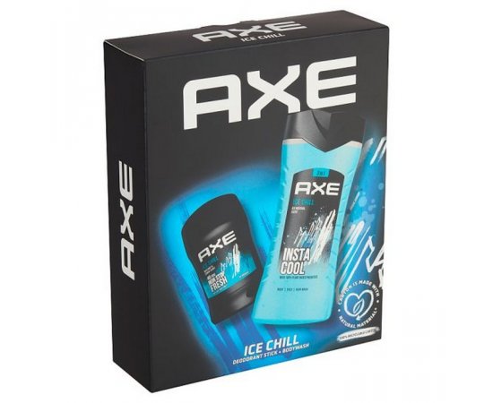 AXE DARCEKOVA KAZETA ICE CHILL (DEO+SG) AXE DARCEKOVA KAZETA ICE CHILL (DEO+SG)