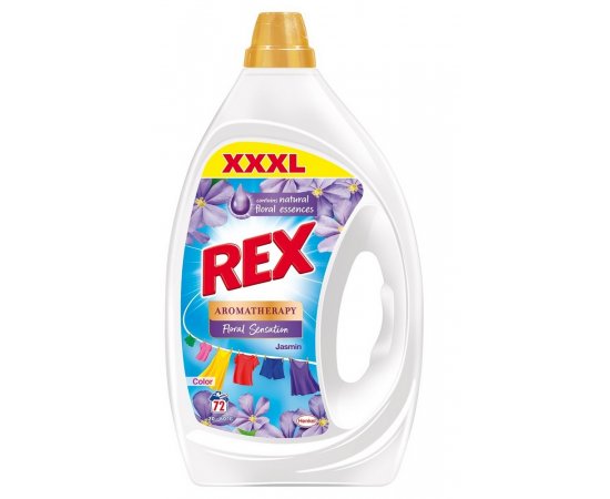 REX GEL 3,24L COLOR AT FLORAL SEN. JASMIN&amp;JOJOBA 72PD