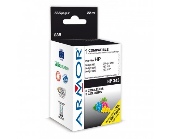 ARMOR INK-JET PRE HPDJ 5740, 3 FARBY 10ML (C8766EE, K20217) B20217R1
