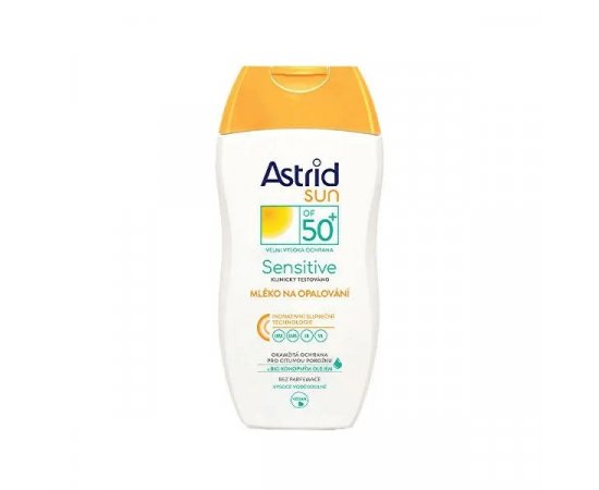 ASTRID SUN SENSITIVE MLIEKO NA OPALOVANIE OF 50+ 150ML 8571039531 ASTRID SUN SENSITIVE MLIEKO NA OPALOVANIE OF 50+ 150ML 8571039531