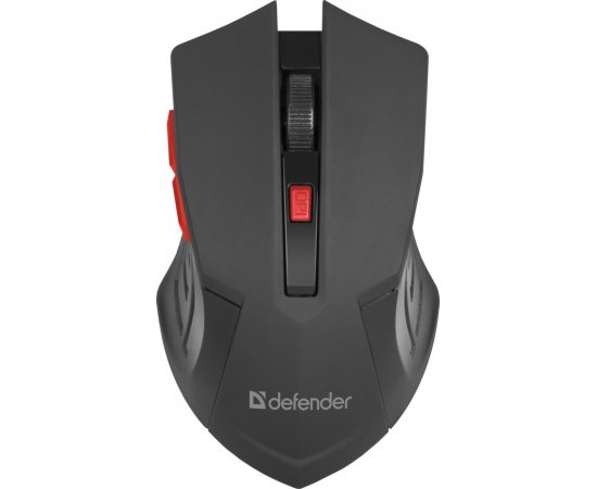 DEFENDER MYS ACCURA MM-275, 1600 DPI, OPTICKA, 6 TL., BEZDROTOVA, CIERNA