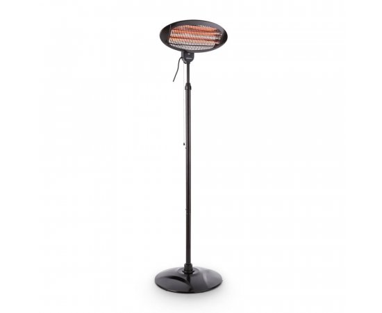 DURAMAXX HOT RODDY, 2000 W, OHRIEVAC NA TERASY, INFRACERVENA LAMPA, KREMEN, 3 STUPNE, 10028606