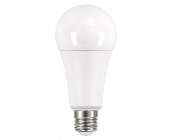 EMOS ZQ5185 LED ZIAROVKA CLASSIC A67 19W E27 STUDENA BIELA