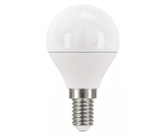 EMOS ZQ1222 LED ZIAROVKA CLASSIC MINI GLOBE 6W E14 STUDENA BIELA