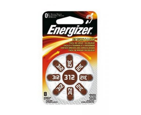 ENERGIZER 312 SP-8, BLISTER