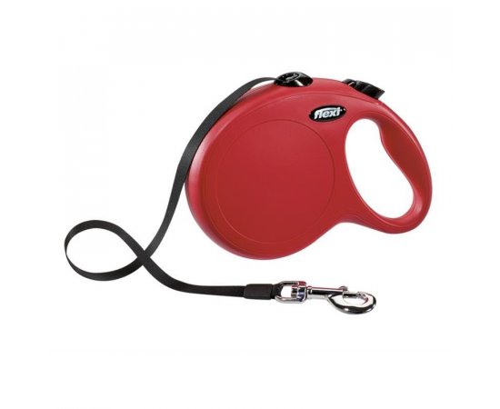 FLEXI VODITKO CLASSIC NEW PASKA CERVENA, L - 8 M